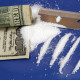 Kokain, Dollarschein, Drogen