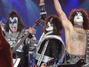 Gene Simmons, Tommy Thayer und Paul Stanley © Oliver Stollorcz