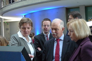 Dr. Susannn Beetz mit Prof. Dr. Jürgen Mlynek