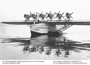 Lufthansa Foto ...die zwoelfmotorige Dornier Do X war für Reiseflüge geplant.