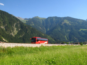 Busreise in die Berge